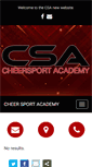 Mobile Screenshot of csahurricanes.com