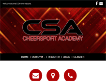 Tablet Screenshot of csahurricanes.com